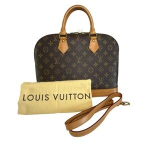 Louis Vuitton Alma purse with detachable strap